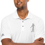 adidas Cigar Golfer performance polo shirt