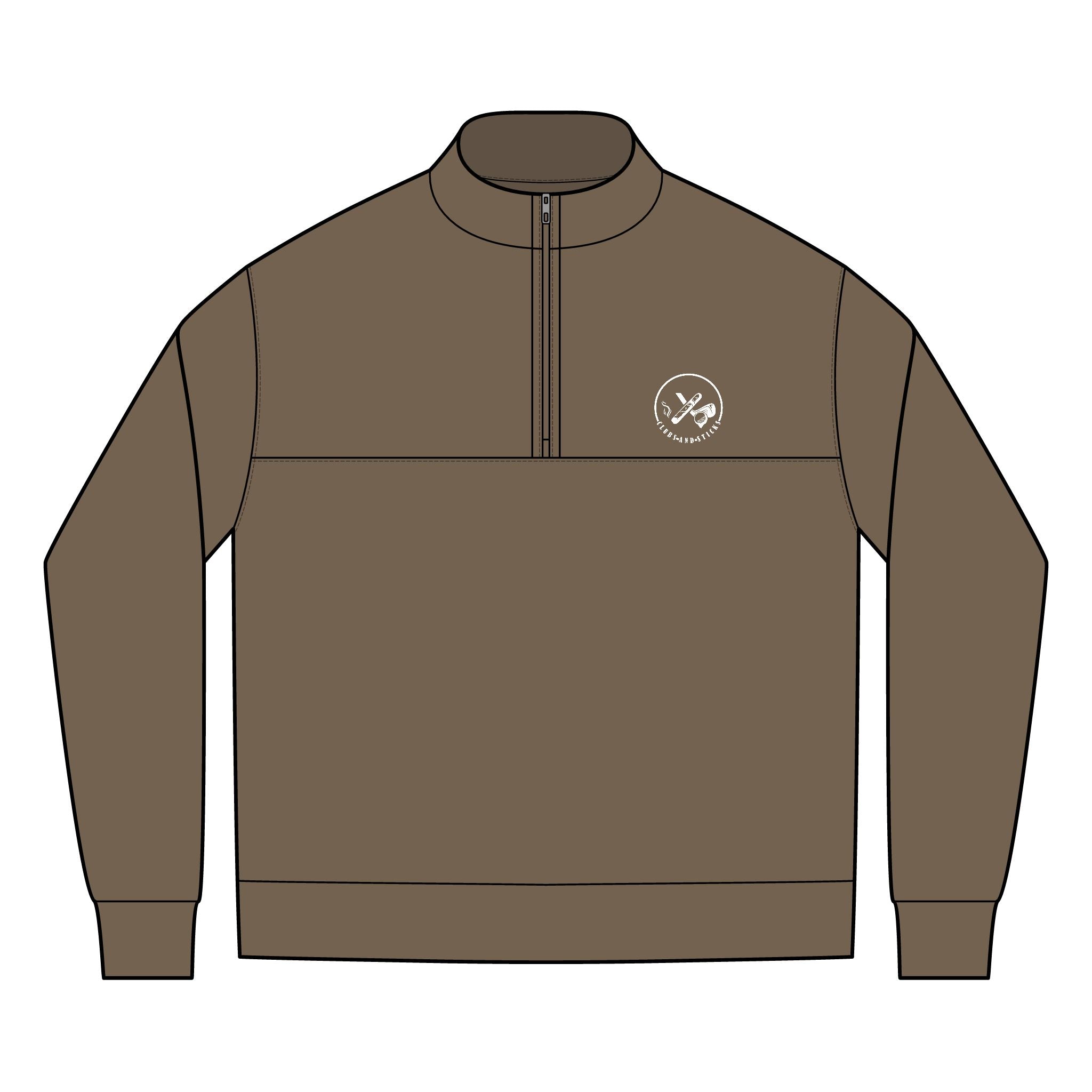 Clubs & Sticks™ Signature Quarter-Zip