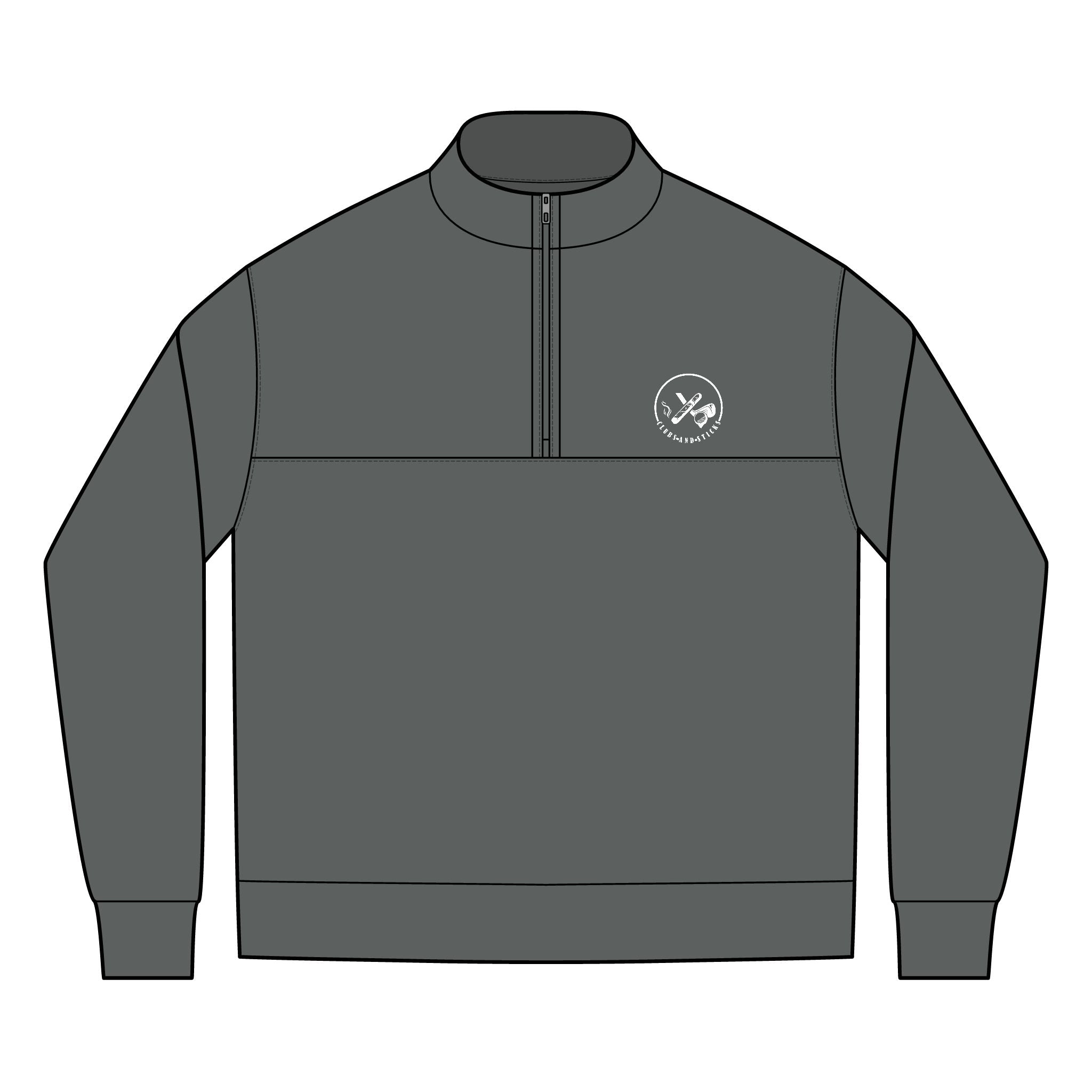 Clubs & Sticks™ Signature Quarter-Zip