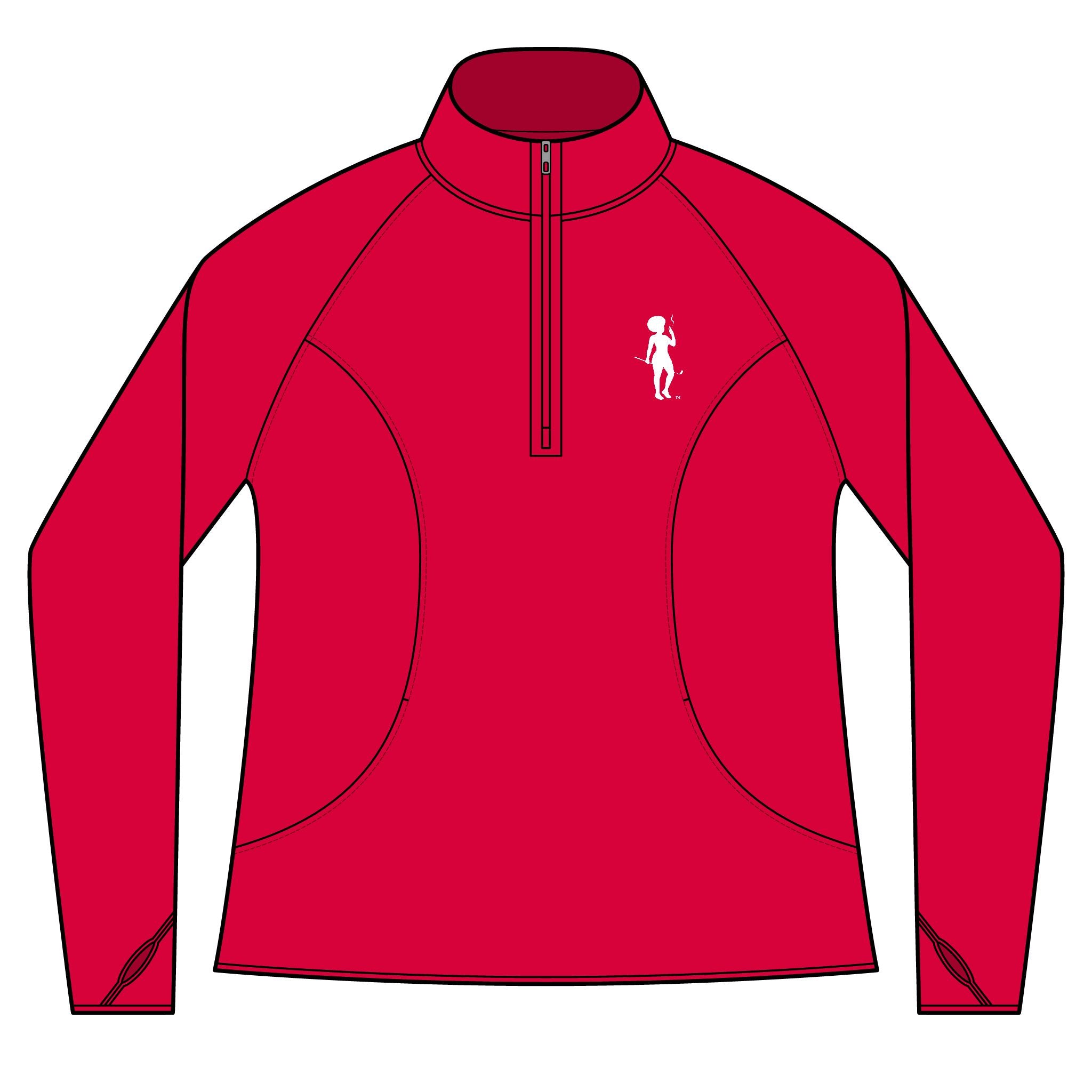 Foxy Ladies Sport-Wick Stretch Pullover - Embroidered
