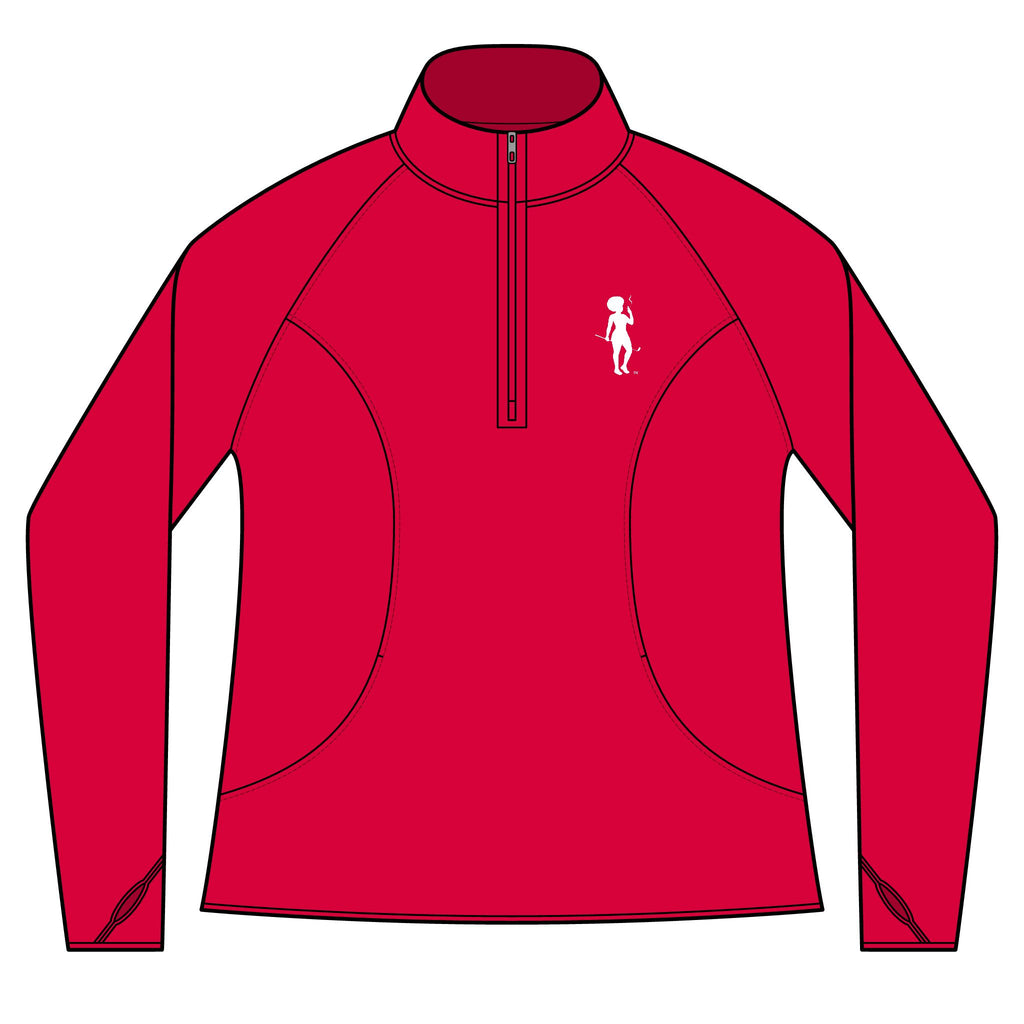 Foxy Ladies Sport-Wick Stretch Pullover - Embroidered