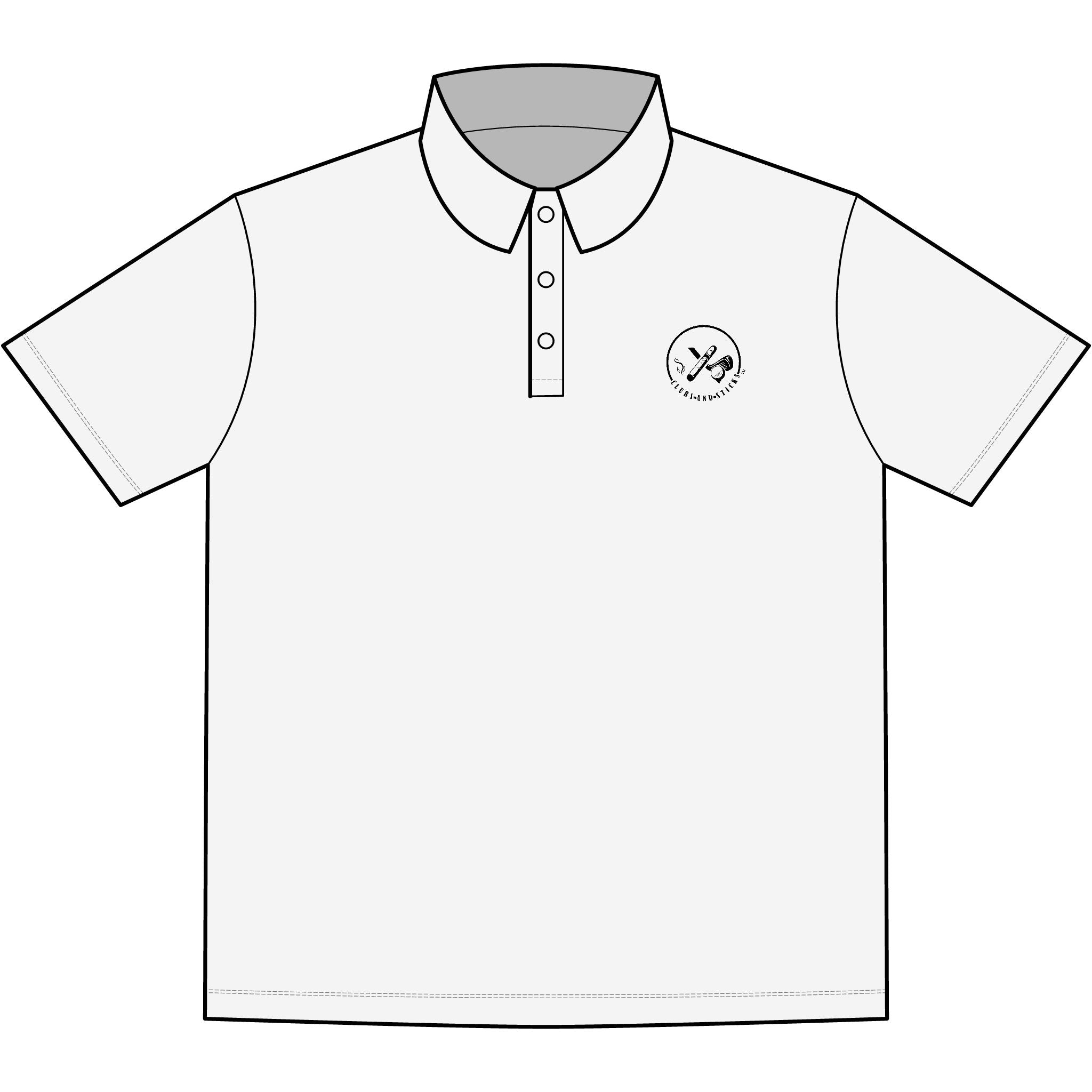 Clubs & Sticks™ Signature Stretch Polo