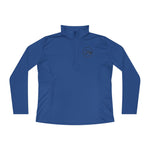 Clubs and Sticks Ladies Quarter-Zip Pullover