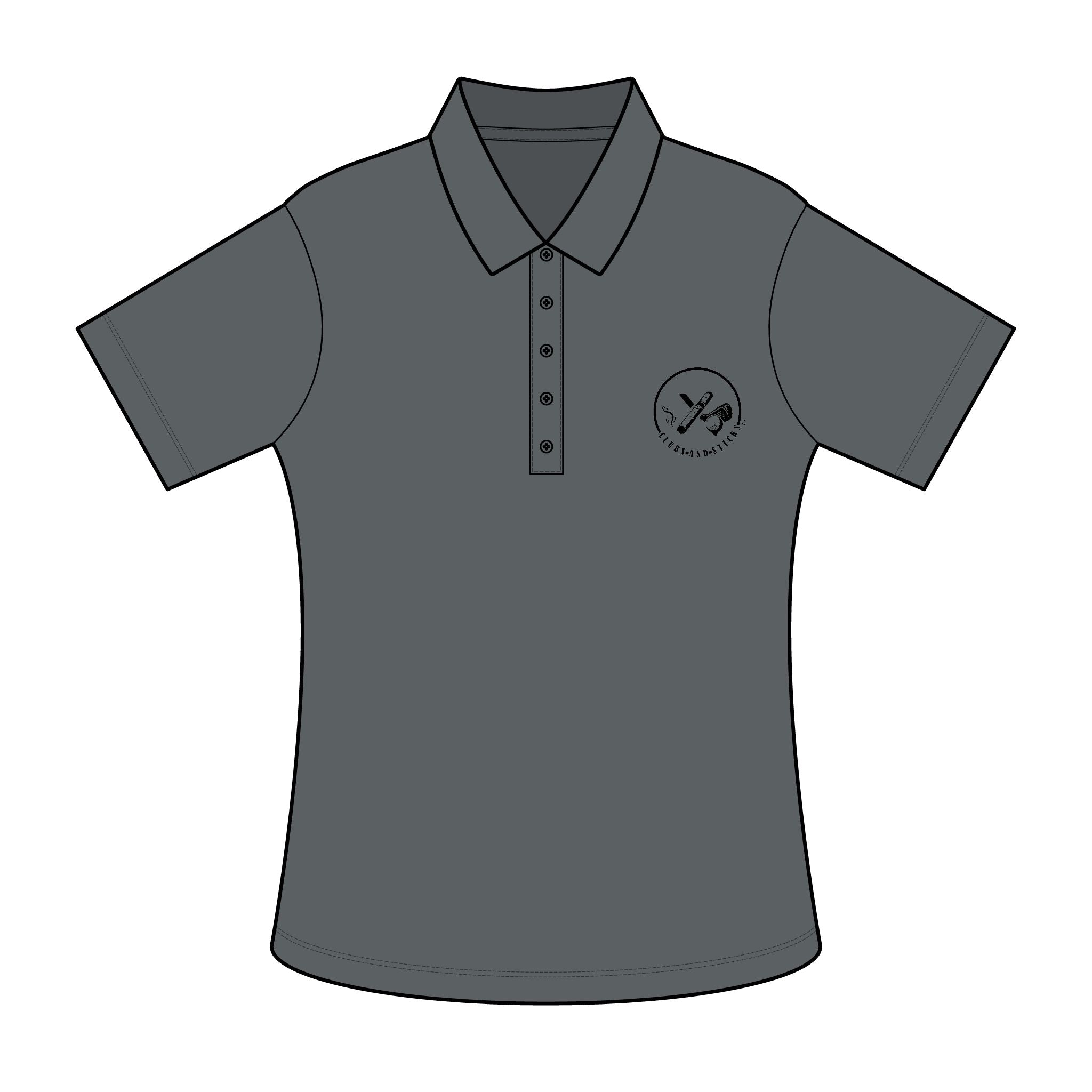 Clubs & Sticks™ Women’s Signature Polo