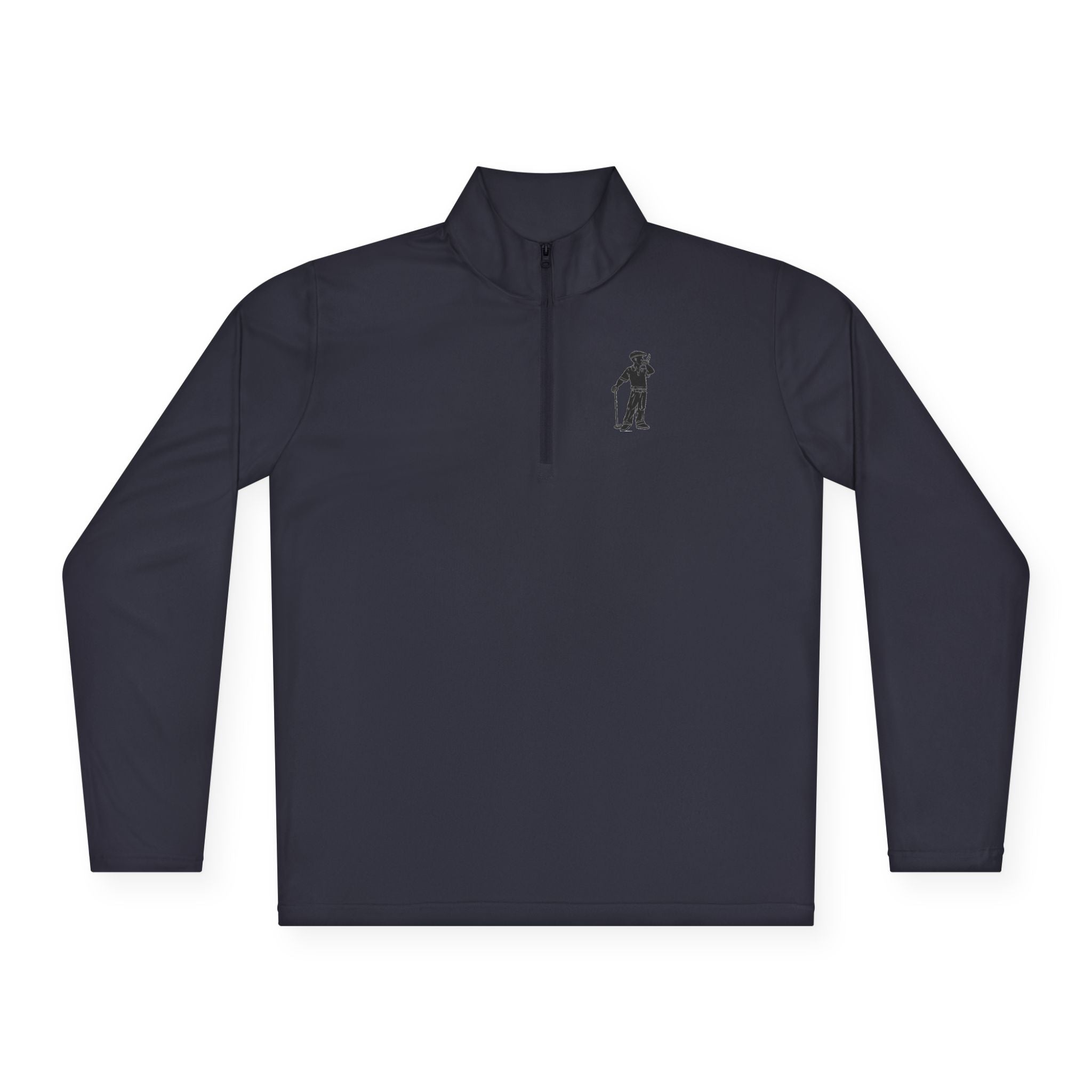 Male Golfer Quarter-Zip Pullover