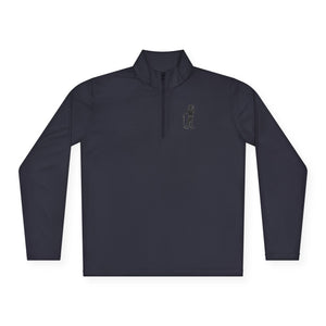 Male Golfer Quarter-Zip Pullover