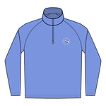 Clubs & Sticks Men’s Sport-Wick Quarter-Zip EMBROIDERED Pullover – Performance & Lifestyle Wear