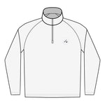 Clubs & Sticks Men’s Sport-Wick Quarter-Zip EMBROIDERED Pullover – Performance & Lifestyle Wear