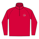 Clubs & Sticks Men’s Sport-Wick Quarter-Zip EMBROIDERED Pullover – Performance & Lifestyle Wear