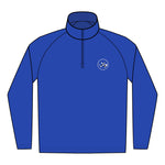 Clubs & Sticks Men’s Sport-Wick Quarter-Zip EMBROIDERED Pullover – Performance & Lifestyle Wear