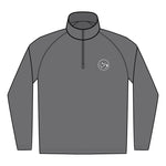 Clubs & Sticks Men’s Sport-Wick Quarter-Zip EMBROIDERED Pullover – Performance & Lifestyle Wear