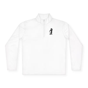 Male Golfer Quarter-Zip Pullover