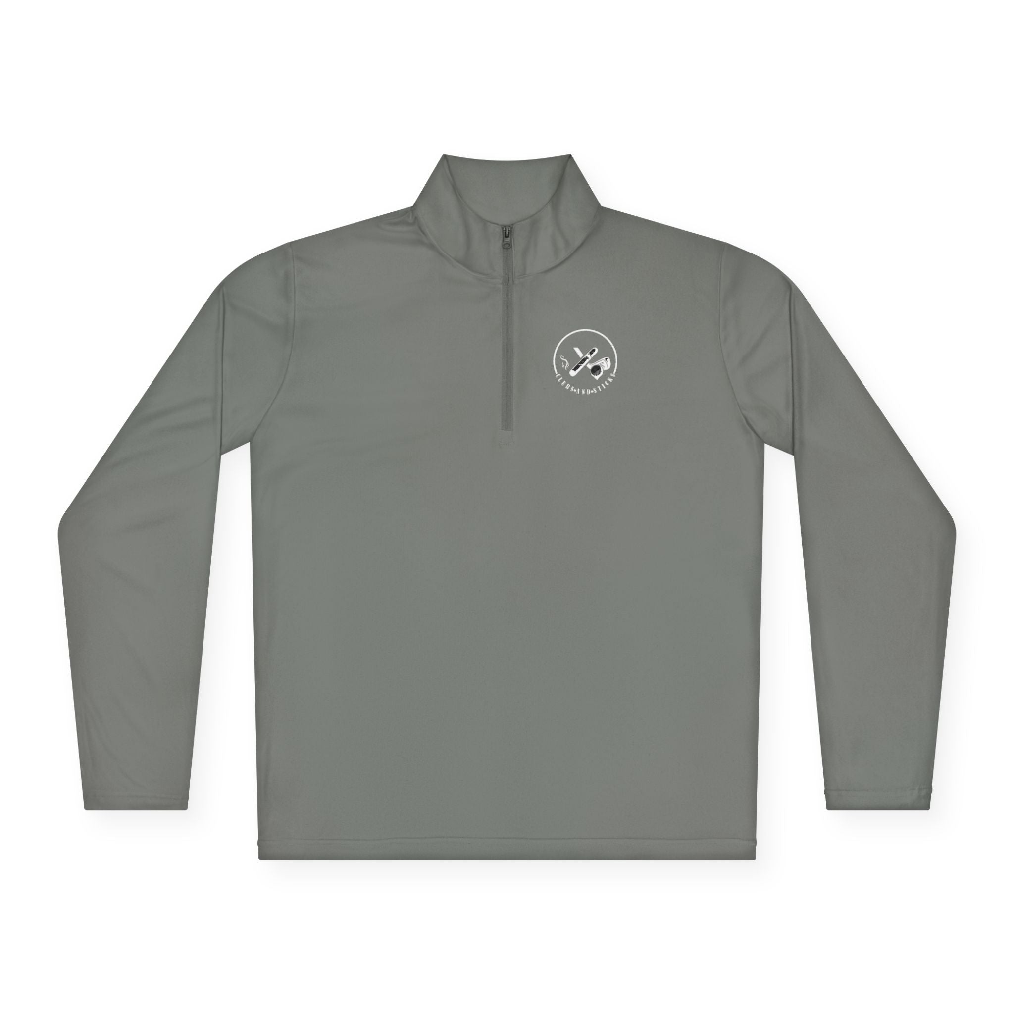 Clubs and Sticks Quarter-Zip Pullover