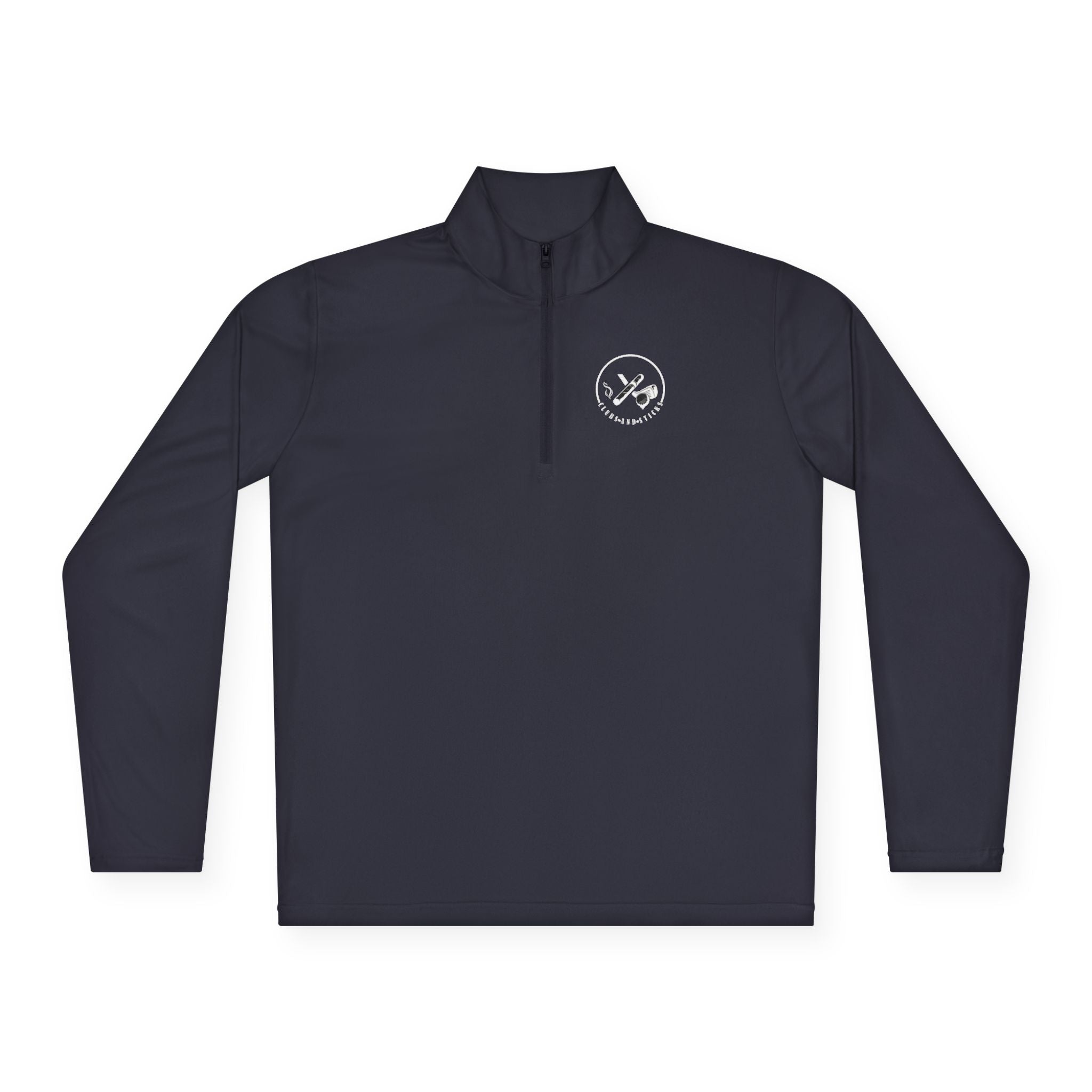 Clubs and Sticks Quarter-Zip Pullover