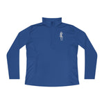 Female Golfer Ladies Quarter-Zip Pullover