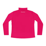 Female Golfer Ladies Quarter-Zip Pullover