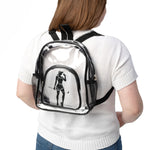 Clear Stadium Backpack - Transparent Security Backpack for Games & Events