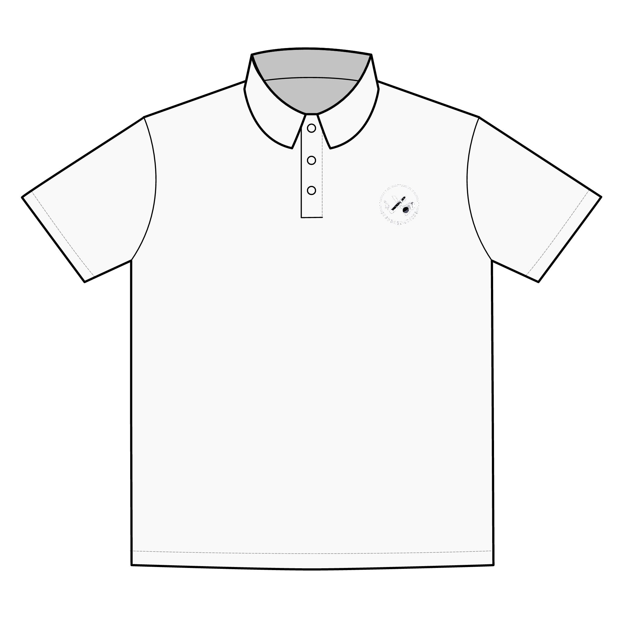 Clubs & Sticks Premium EMBROIDERED Performance Polo – Golf, Lifestyle & Everyday Wear