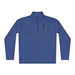 Male Golfer Quarter-Zip Pullover