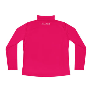 Clubs and Sticks Ladies Quarter-Zip Pullover