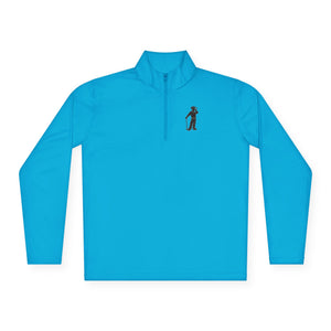 Male Golfer Quarter-Zip Pullover