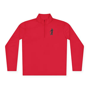 Male Golfer Quarter-Zip Pullover