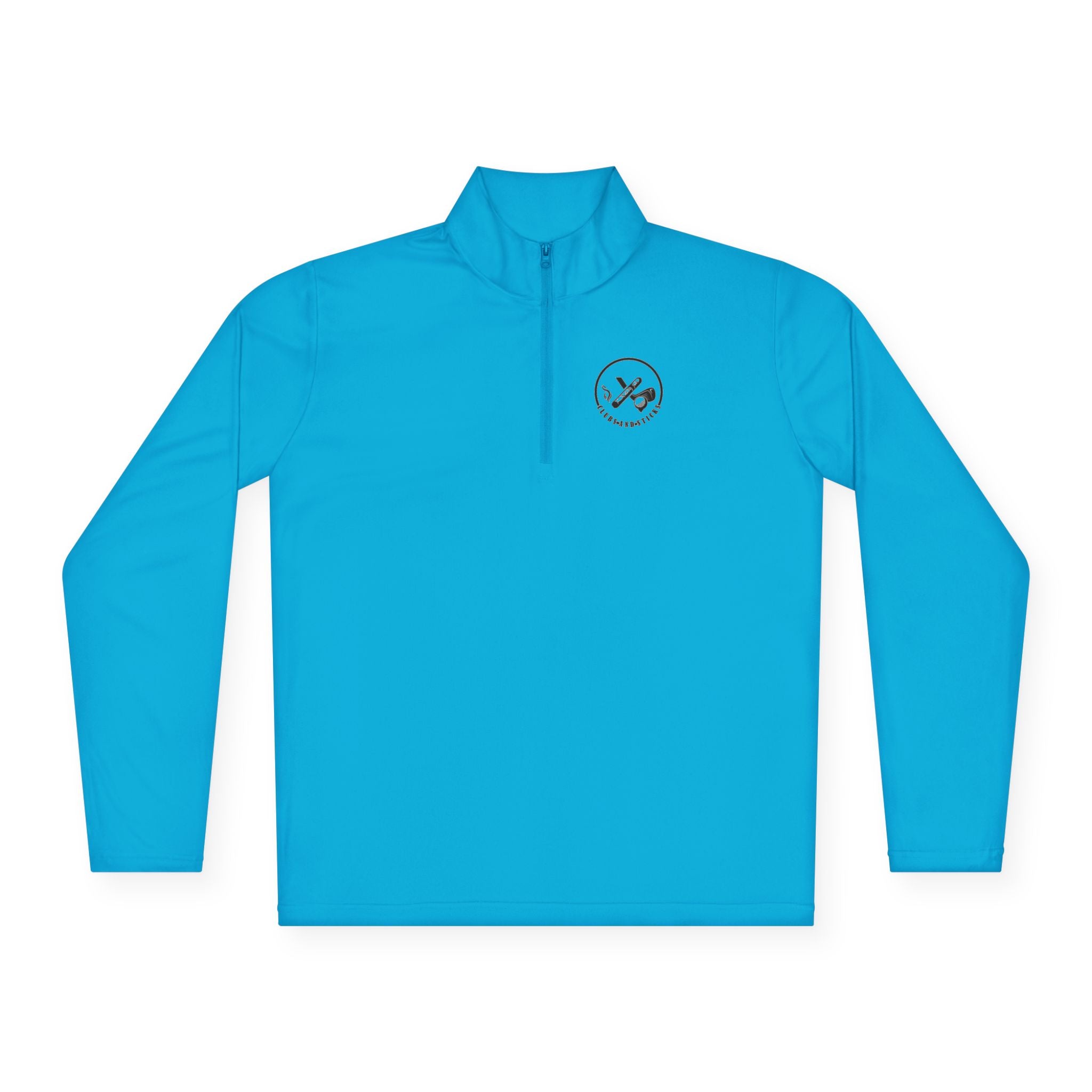 Clubs and Sticks Quarter-Zip Pullover