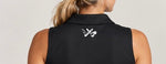 Women's Sleeveless UV Polo — Dry Zone Micro-Mesh Performance Polo