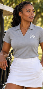 Women’s Performance Polo — Lightweight V-Neck Polo