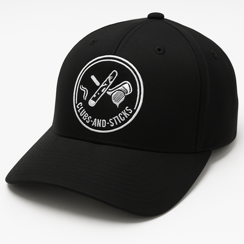 Signature Flexfit Fitted Hat – CLUBS-AND-STICKS Edition (First Release)