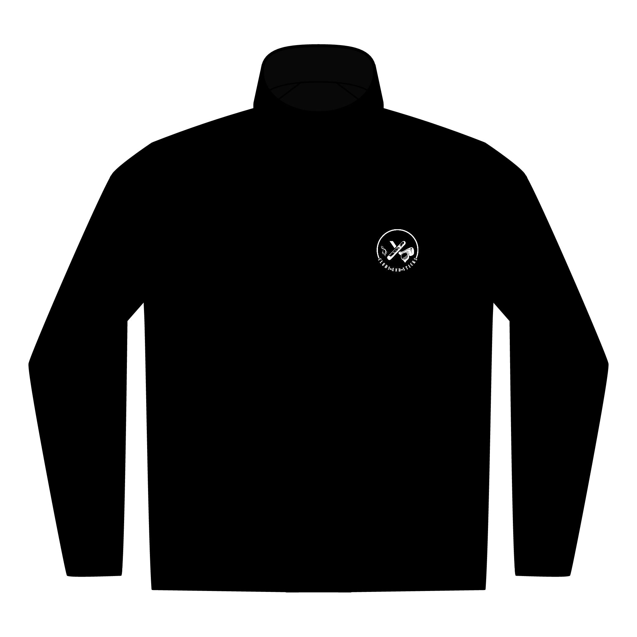 Quarter-Zip Embroidered Pullover