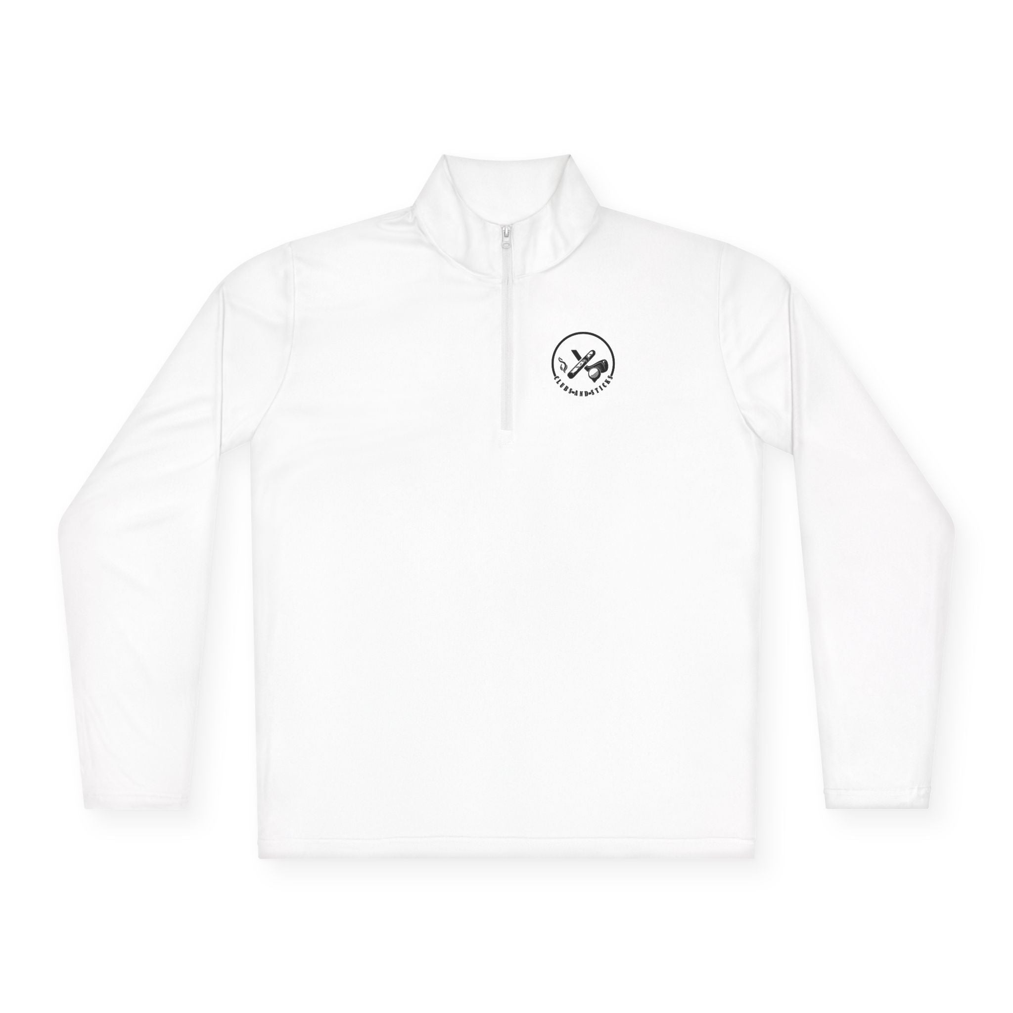 Clubs and Sticks Quarter-Zip Pullover