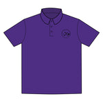 Clubs & Sticks Premium EMBROIDERED Performance Polo – Golf, Lifestyle & Everyday Wear - Black Logo