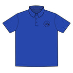 Clubs & Sticks Premium EMBROIDERED Performance Polo – Golf, Lifestyle & Everyday Wear - Black Logo