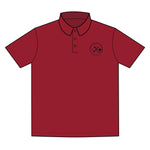 Clubs & Sticks Premium EMBROIDERED Performance Polo – Golf, Lifestyle & Everyday Wear - Black Logo