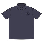 Clubs & Sticks Premium EMBROIDERED Performance Polo – Golf, Lifestyle & Everyday Wear - Black Logo