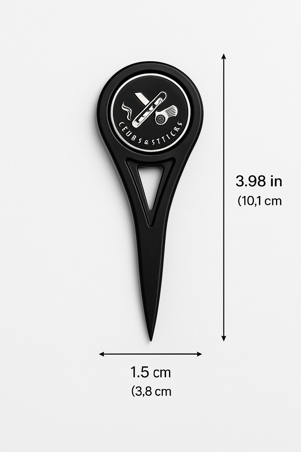 Clubs and Sticks Single Prong Divot Tool