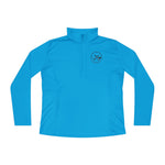 Clubs and Sticks Ladies Quarter-Zip Pullover