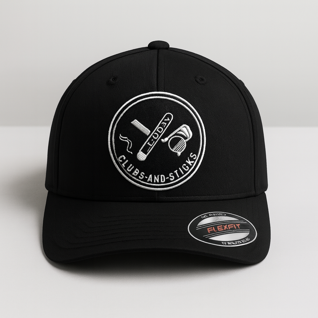Signature Flexfit Fitted Hat – CLUBS-AND-STICKS Edition (First Release)