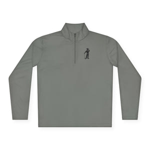 Male Golfer Quarter-Zip Pullover