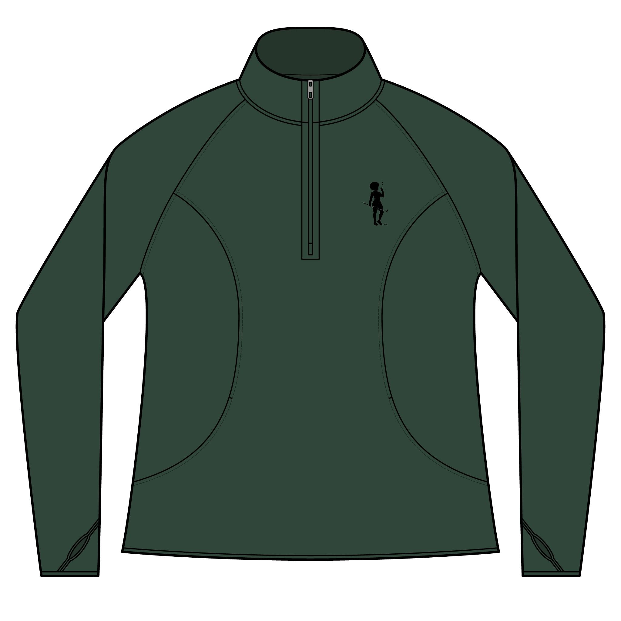 Foxy Ladies Sport-Wick Stretch Pullover - Embroidered