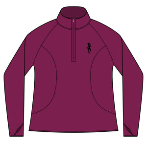 Foxy Ladies Sport-Wick Stretch Pullover - Embroidered