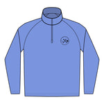 Quarter-Zip Embroidered  Pullover