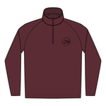 Quarter-Zip Embroidered  Pullover