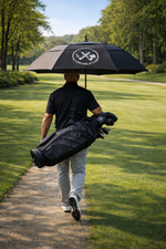 ClubsAndSticks Golf Umbrella
