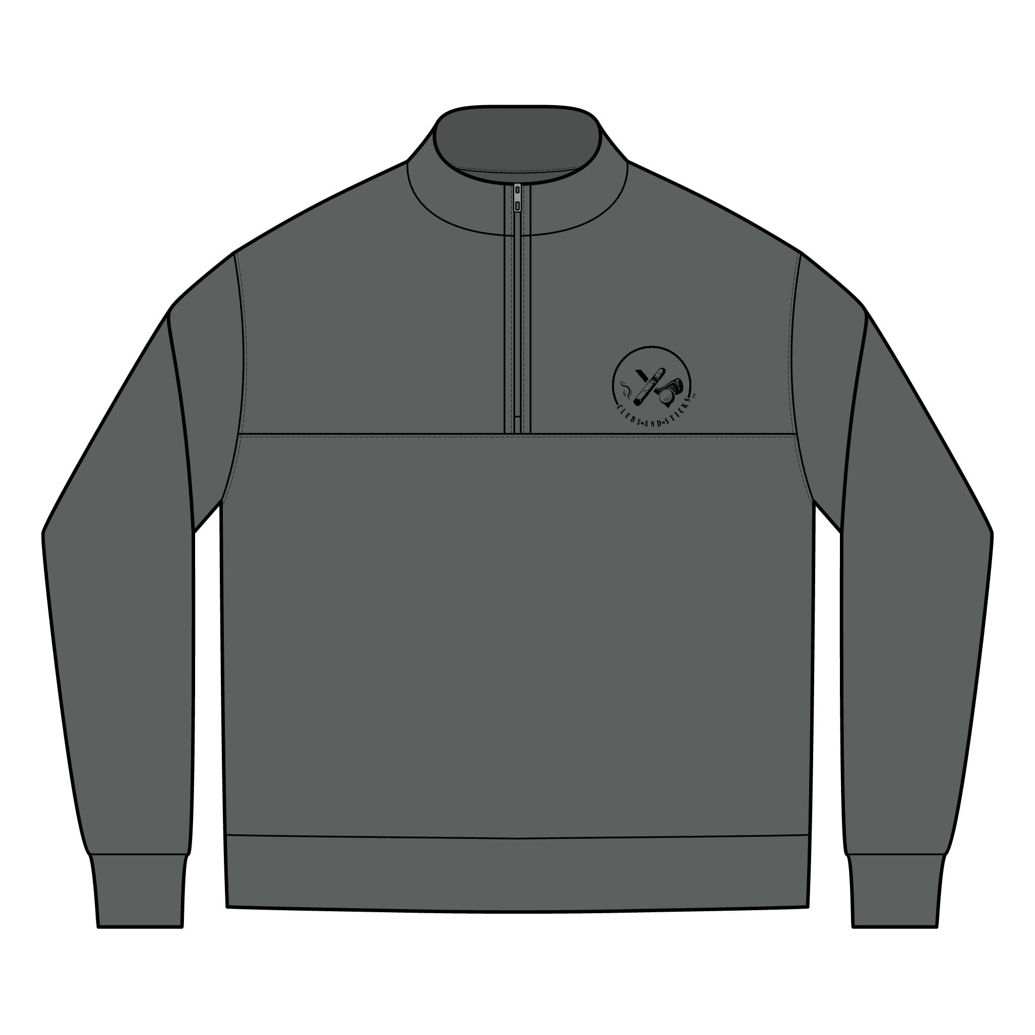 Clubs & Sticks™ Signature Quarter-Zip