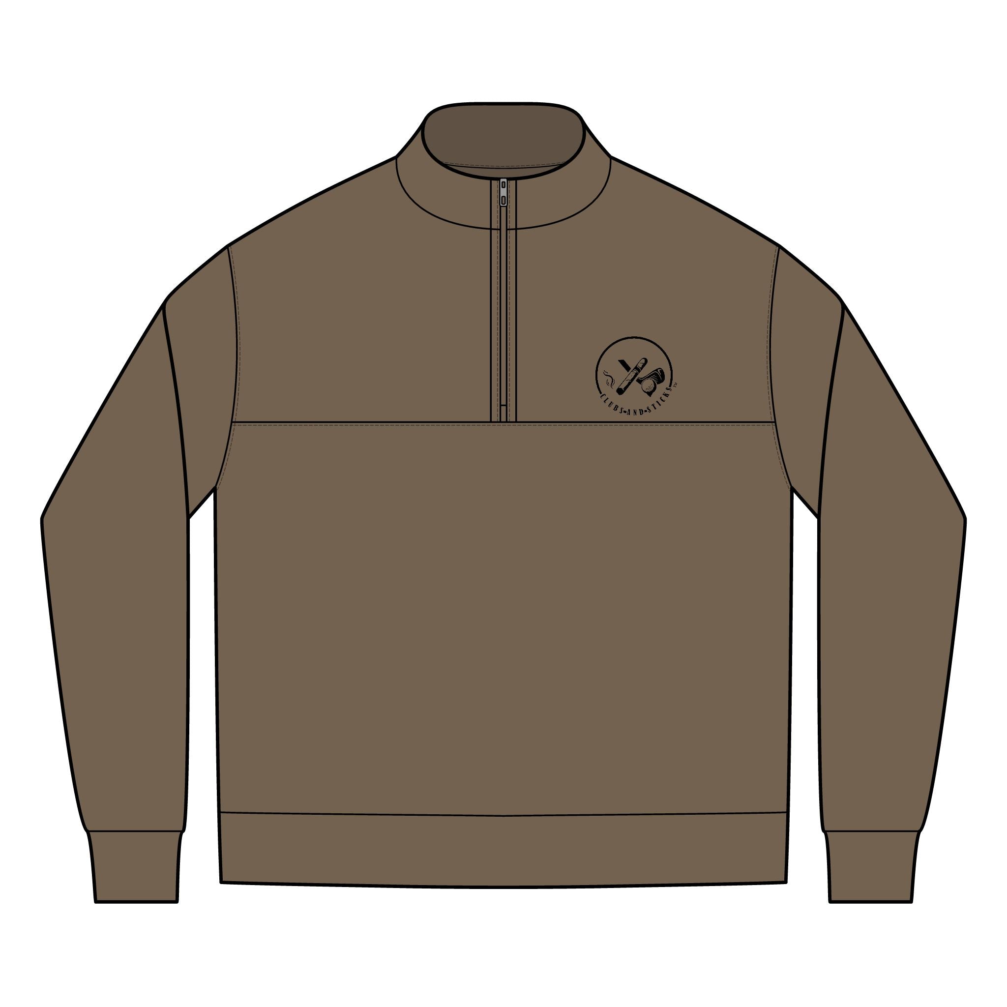 Clubs & Sticks™ Signature Quarter-Zip