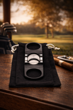Clubs and Sticks Double Guillotine Cigar Cutter