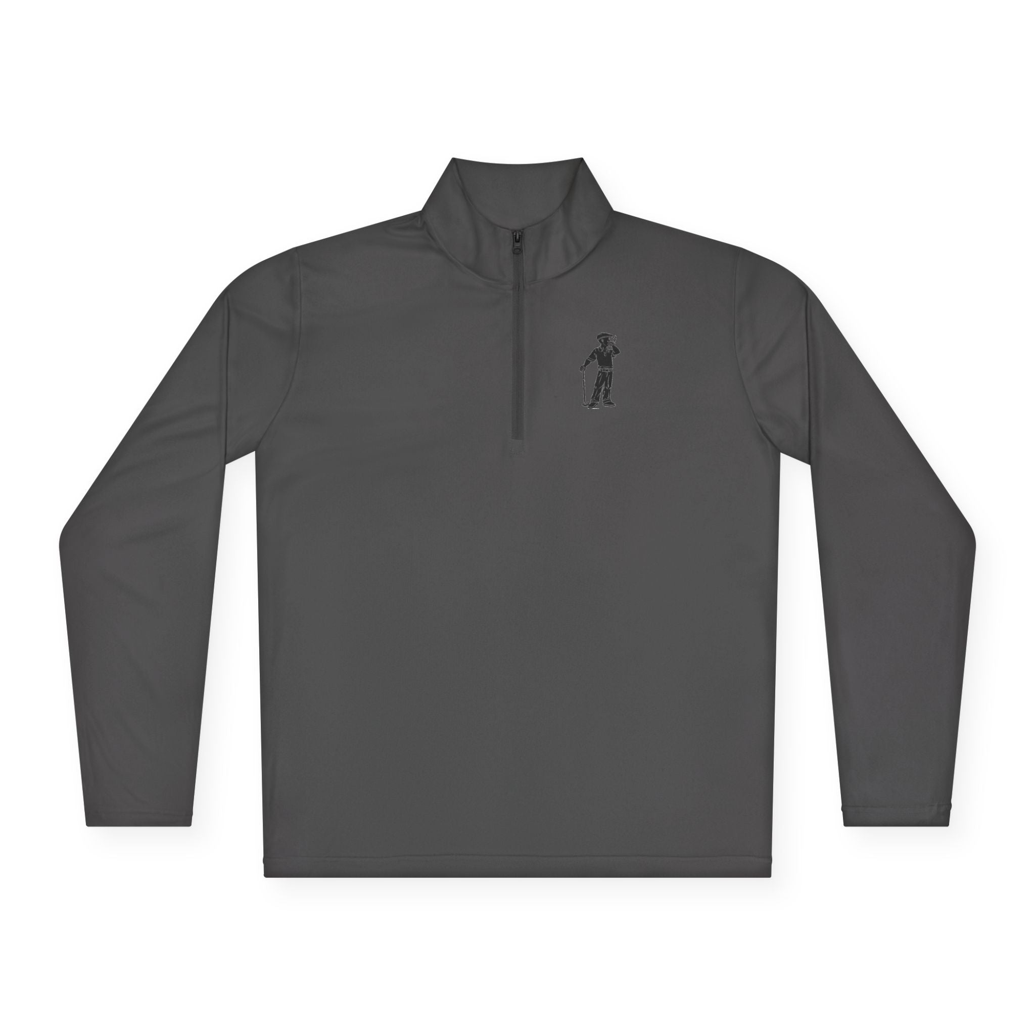 Male Golfer Quarter-Zip Pullover