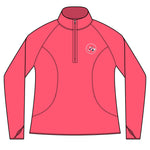 Clubs & Sticks Women’s Quarter-Zip Pullover – Sporty, Stylish & Versatile Activewear